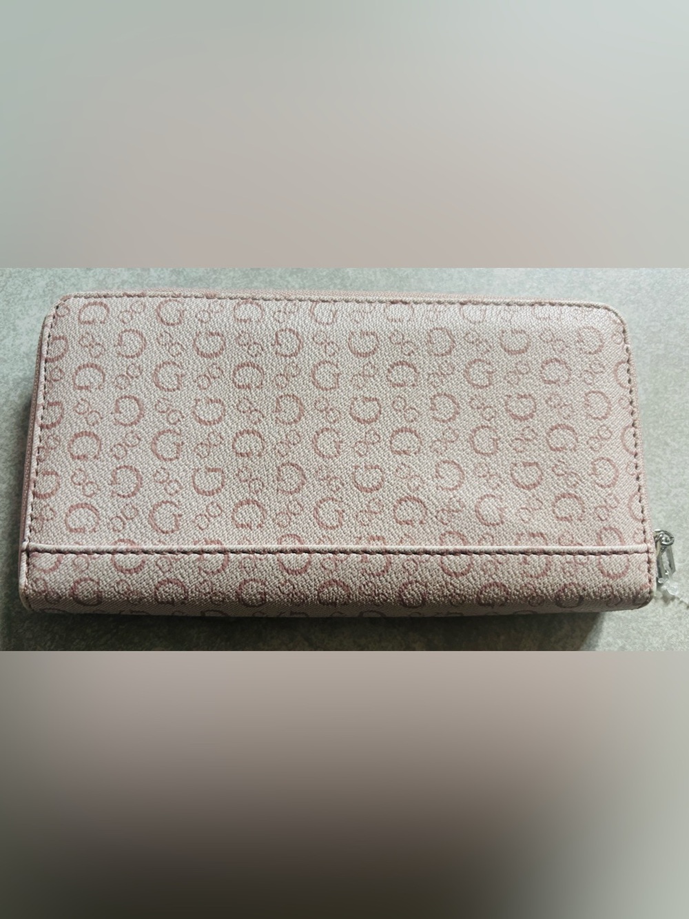 Guess Factory Bowie Debossed Logo Zip-Around Wallet - Picture 3 of 11